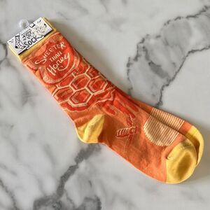 NWT Primitives by Kathy “Sweeter Than Honey” Graphic Socks OS